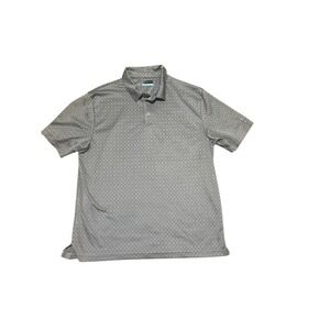 PGA TOUR Gray Polo Shirt Golf Activewear Moisture Wicking XL